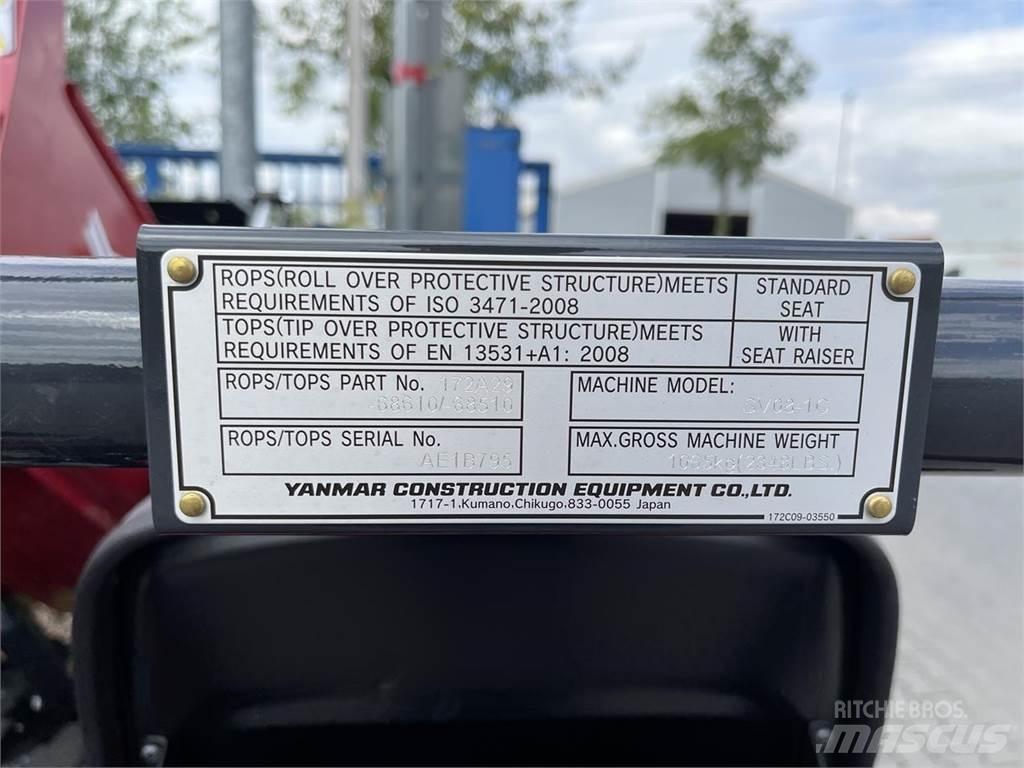 Yanmar SV08 Mini Escavadoras <7t