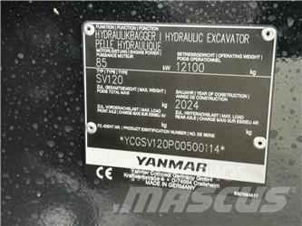 Yanmar SV120 Escavadoras de rastos