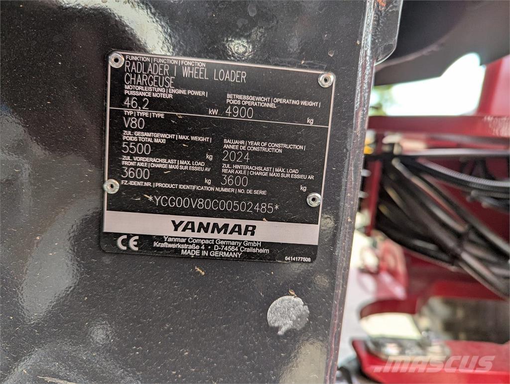 Yanmar V 80 Mini Escavadoras <7t