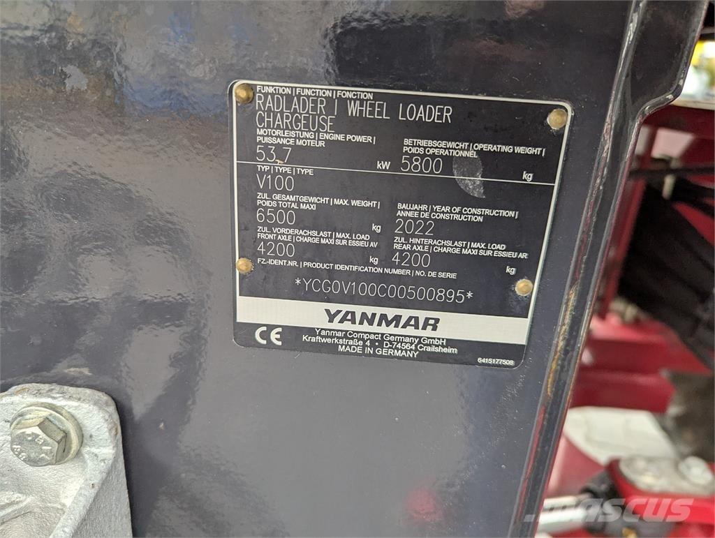 Yanmar V100 Pás carregadoras de rodas