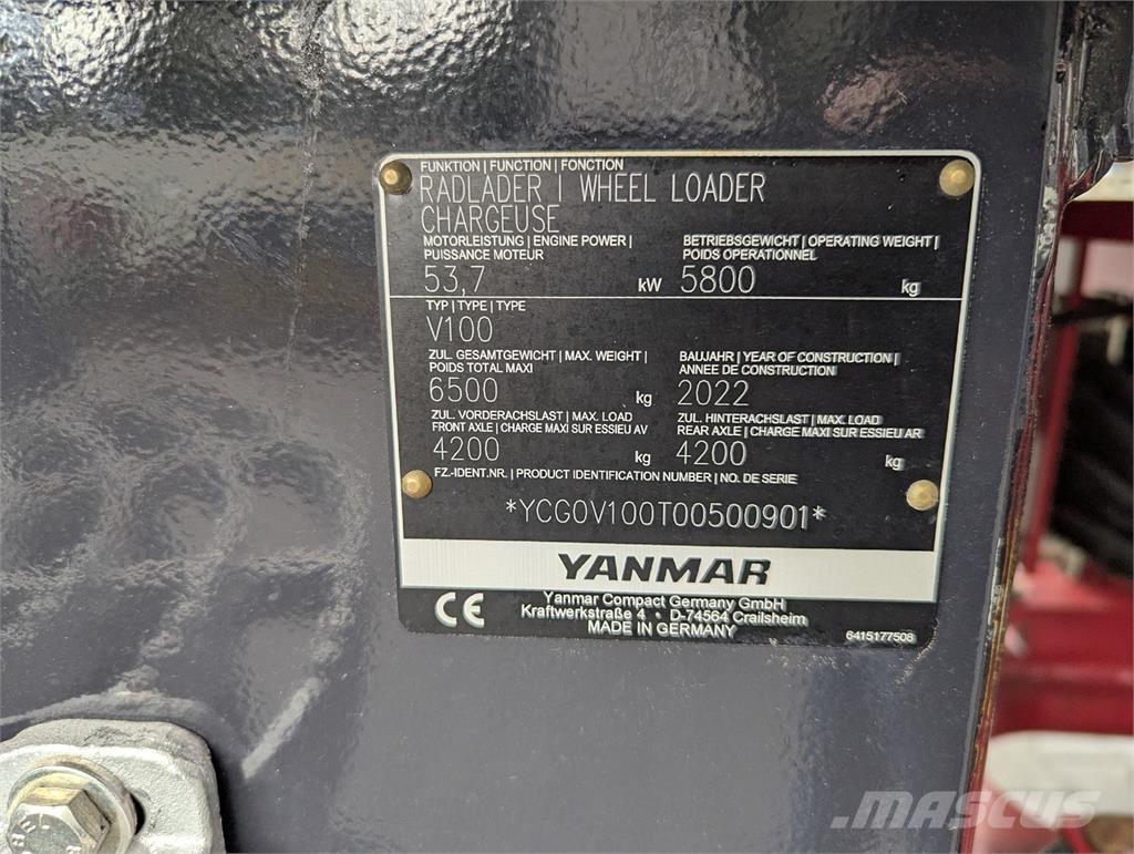 Yanmar V100 Pás carregadoras de rodas