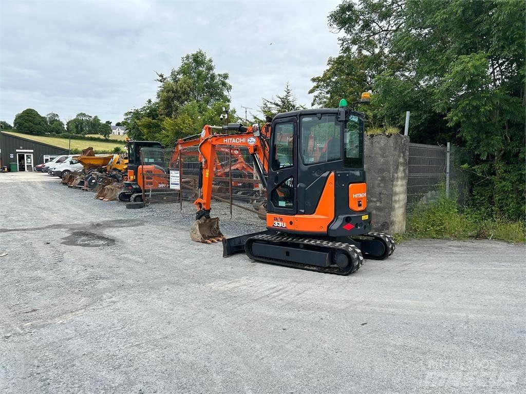 Hitachi Zx33U-5 Escavadoras de rastos