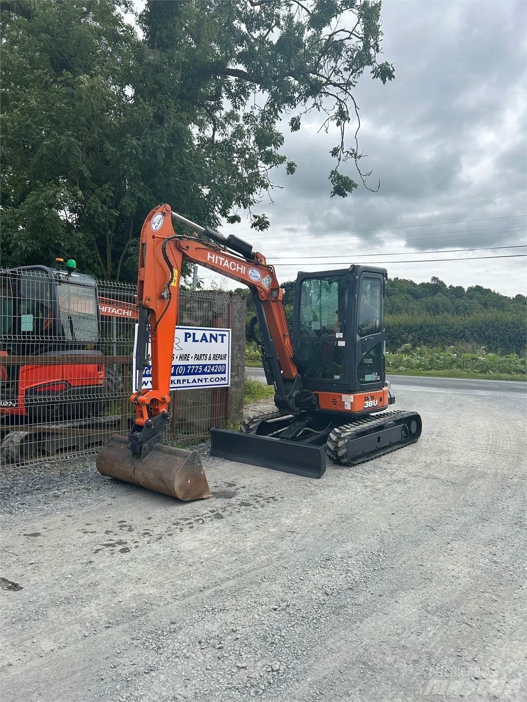 Hitachi ZX38U-6 Escavadoras de rastos
