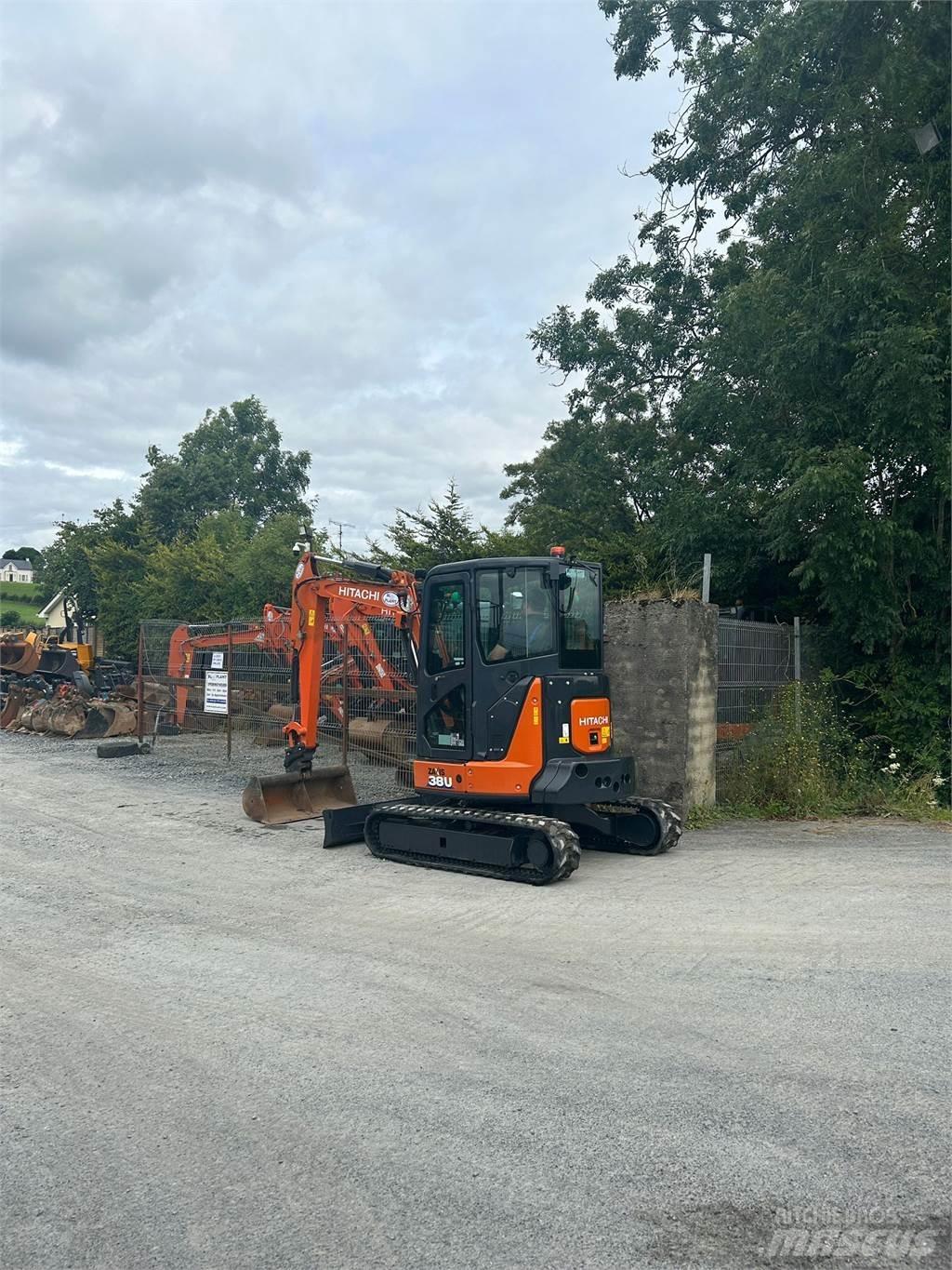 Hitachi ZX38U-6 Escavadoras de rastos