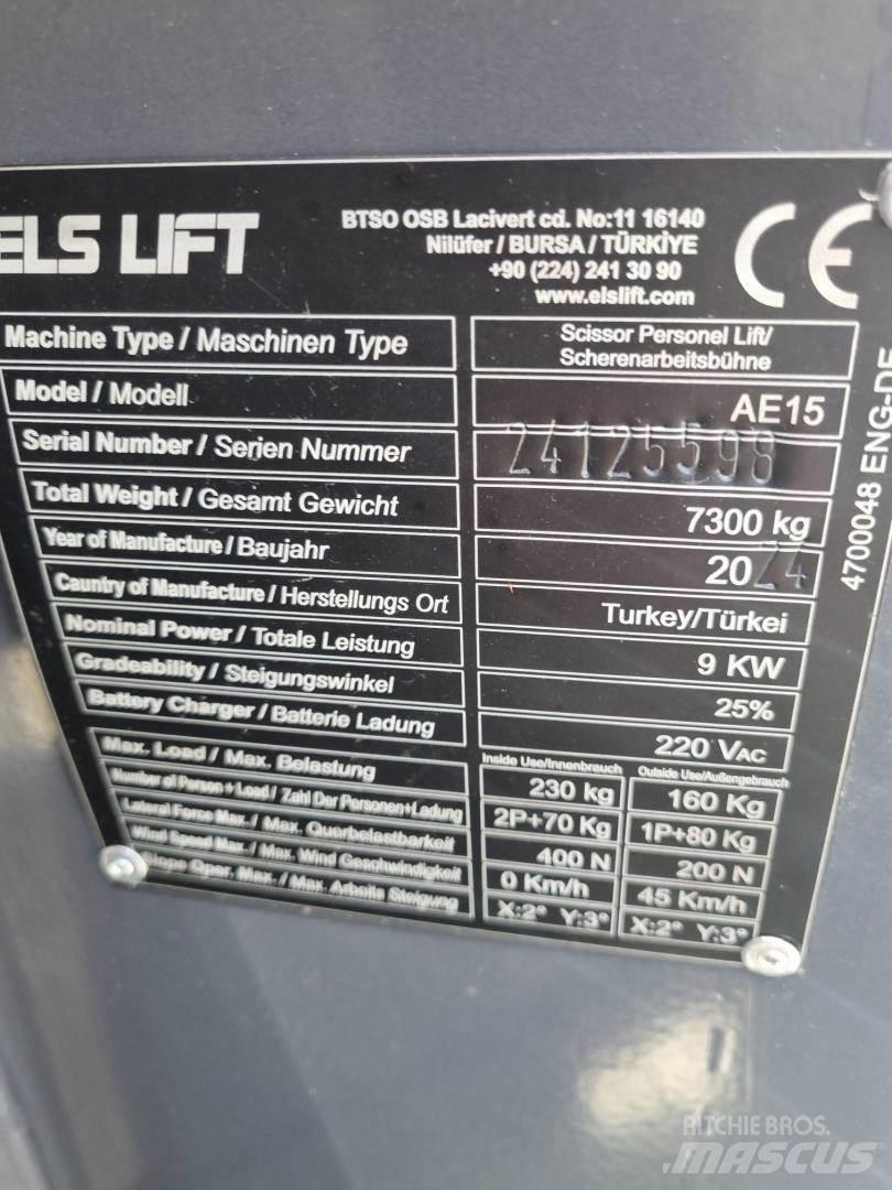 ELS LIFT AE15 Elevadores braços articulados