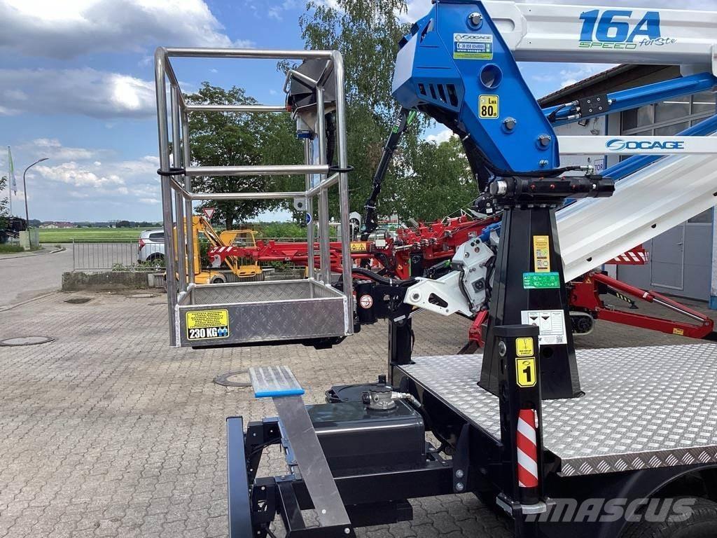Socage 16A-Speed Plataformas aéreas montadas em camião