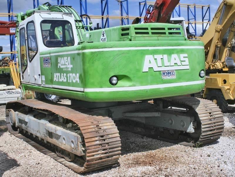 Atlas 1704 Escavadoras de rastos