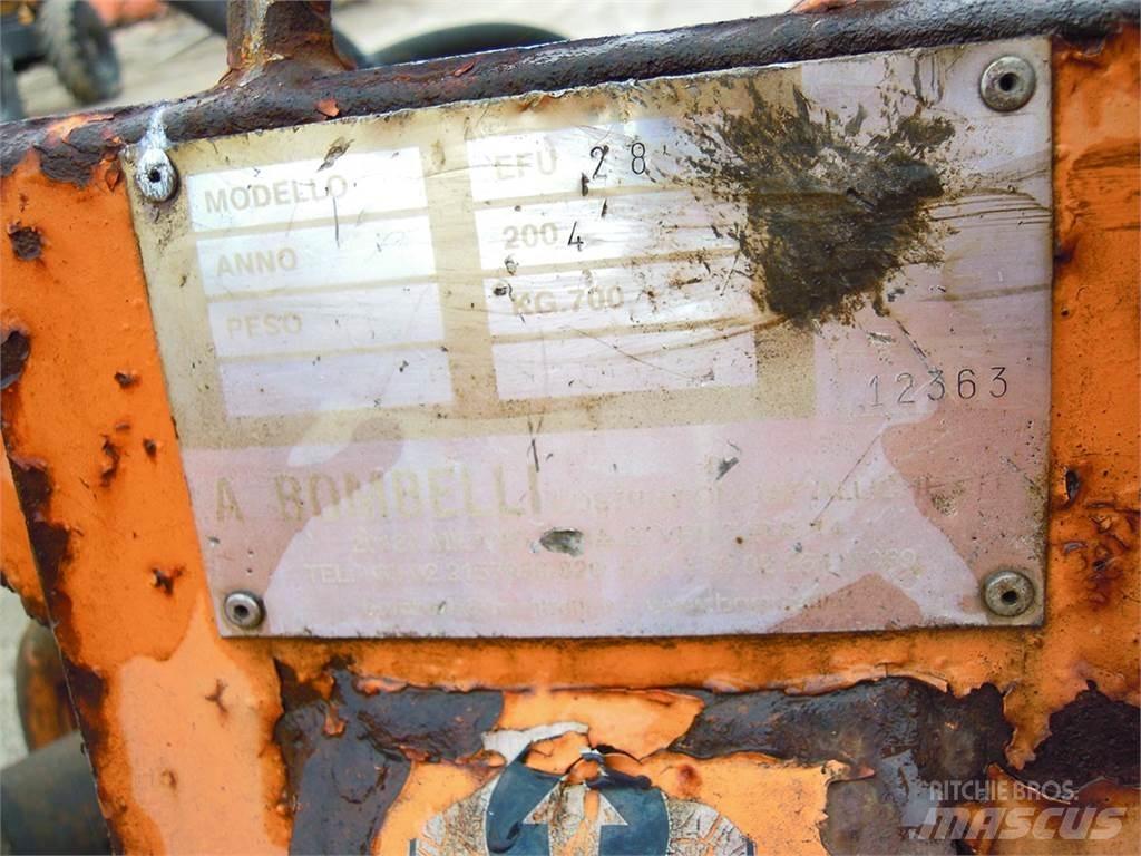  BOMBELLI EFU 28 Lâminas de neve e arados