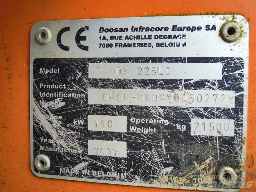 Doosan DX225LC Escavadoras de rastos