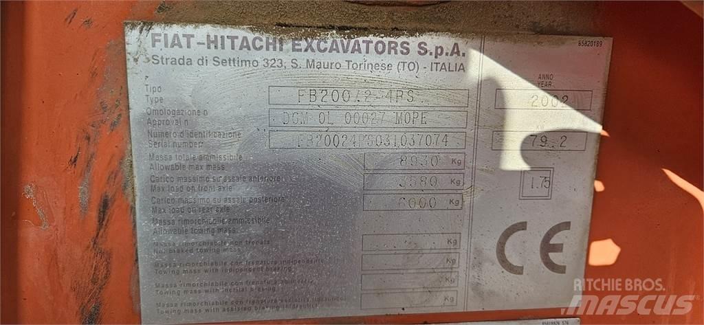 Fiat-Hitachi FB200.2 -4PS Retroescavadoras