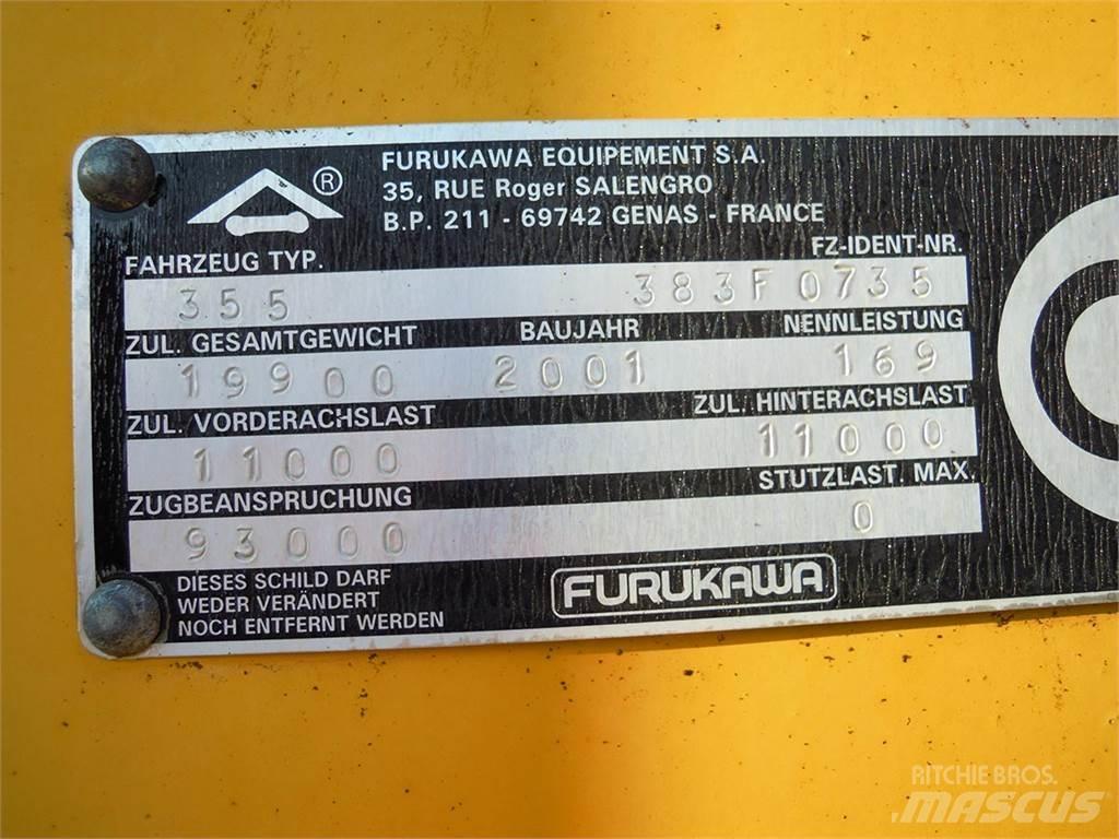 Furukawa 355-II Pás carregadoras de rodas