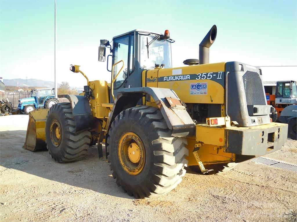 Furukawa 355-II Pás carregadoras de rodas