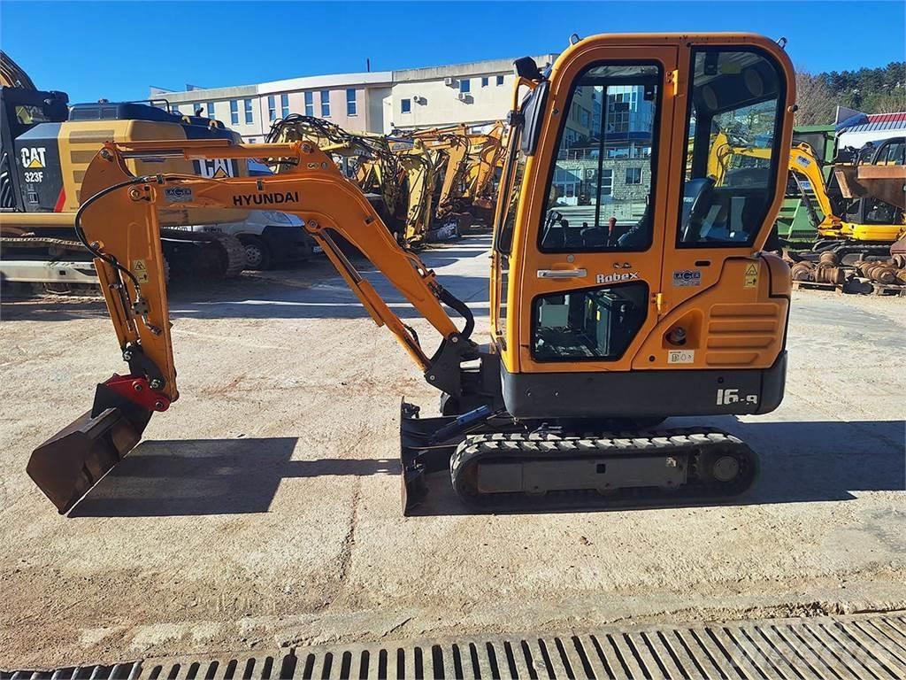 Hyundai 16-9 Mini Escavadoras <7t