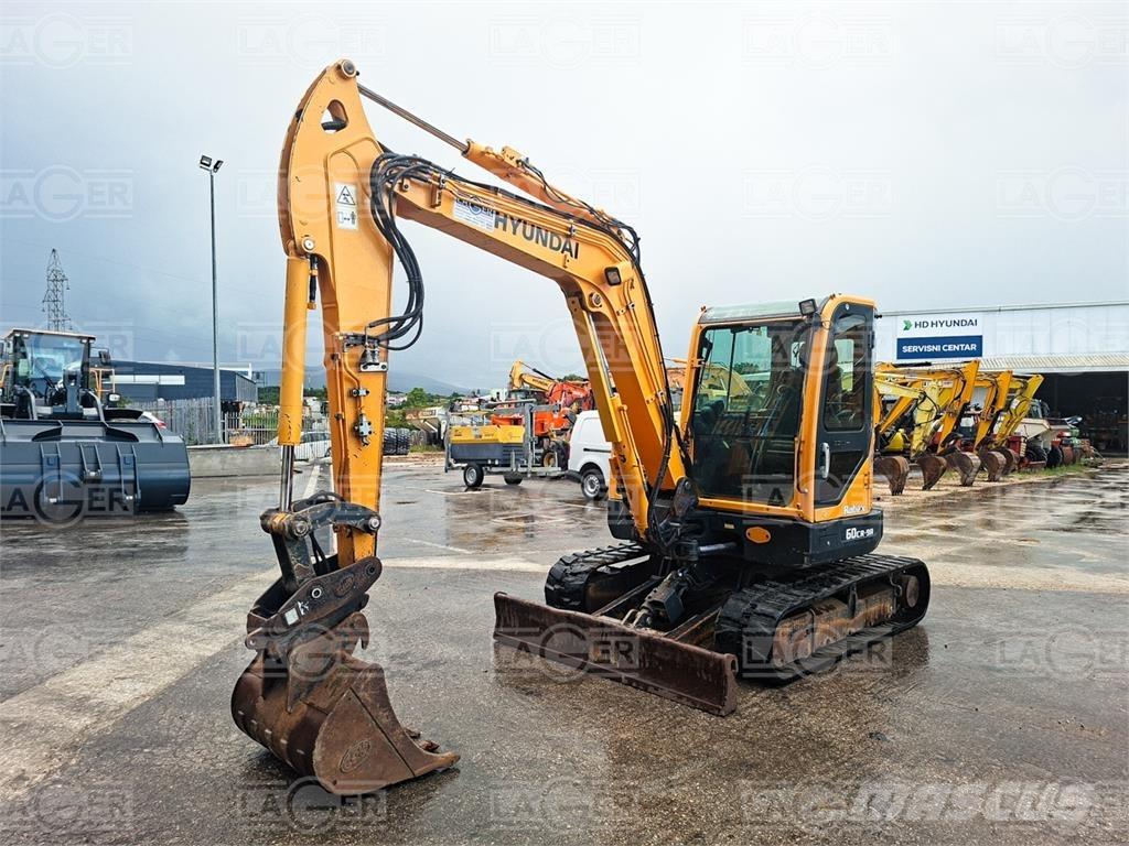 Hyundai 60CR-9A Mini Escavadoras <7t
