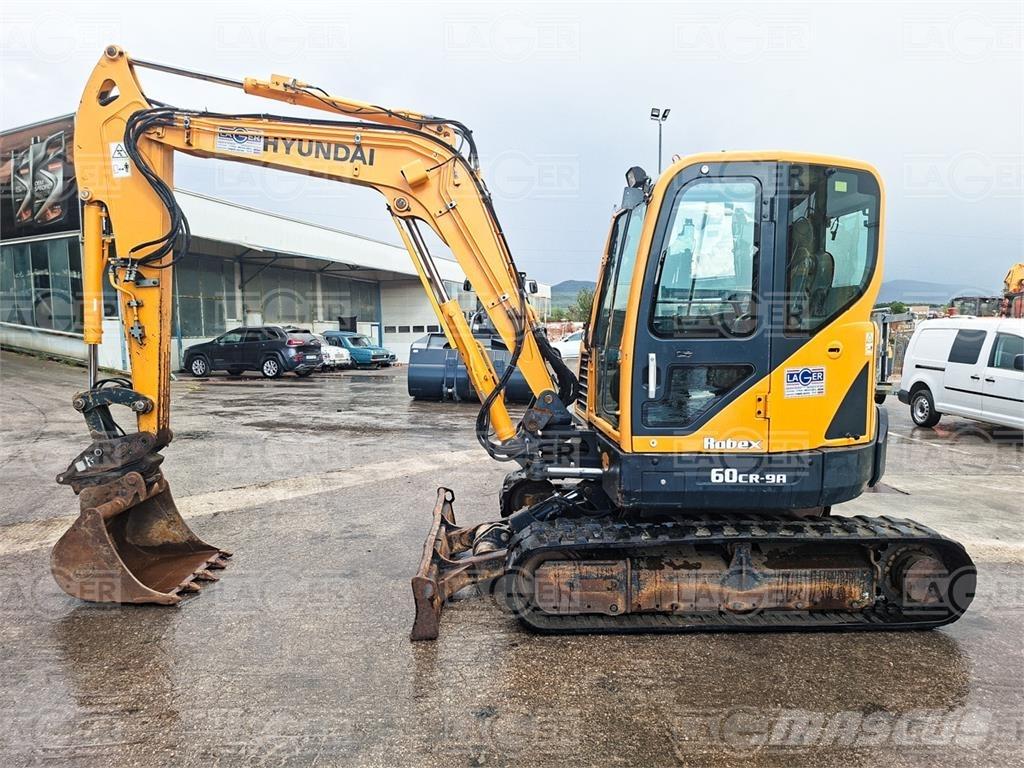 Hyundai 60CR-9A Mini Escavadoras <7t
