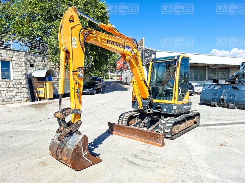 Hyundai 60CR-9A Mini Escavadoras <7t