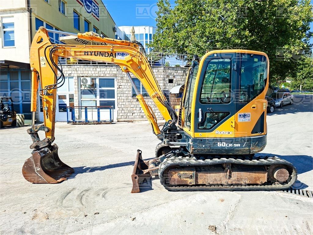 Hyundai 60CR-9A Mini Escavadoras <7t