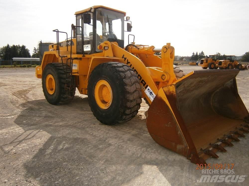 Hyundai HL770-7 Pás carregadoras de rodas