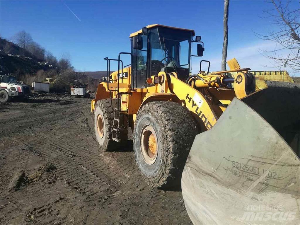 Hyundai HL770-7 Pás carregadoras de rodas