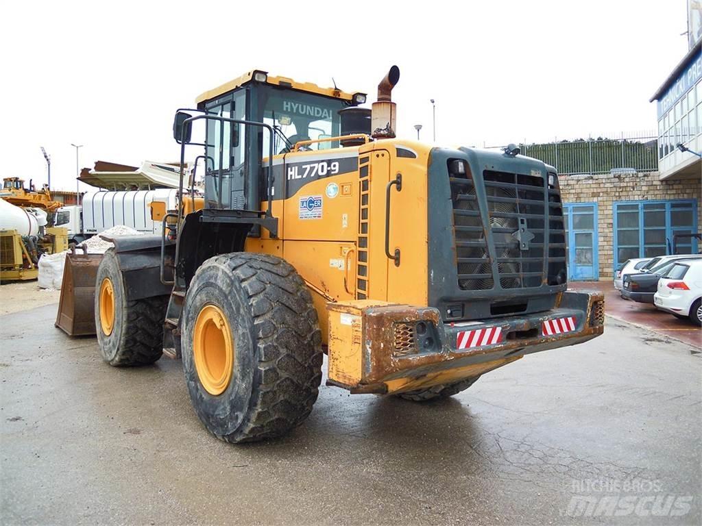 Hyundai HL770-9 Pás carregadoras de rodas