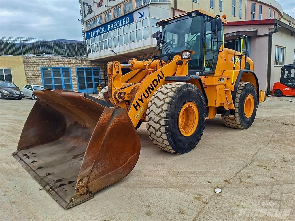 Hyundai HL960 Pás carregadoras de rodas