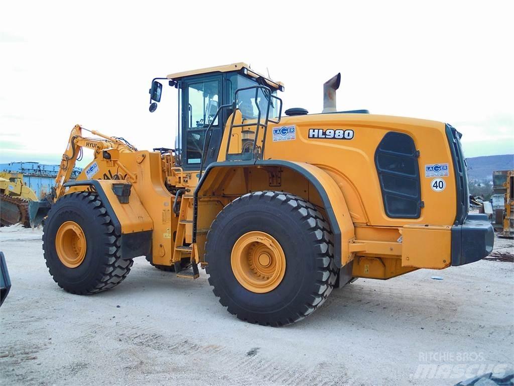 Hyundai HL980 Pás carregadoras de rodas