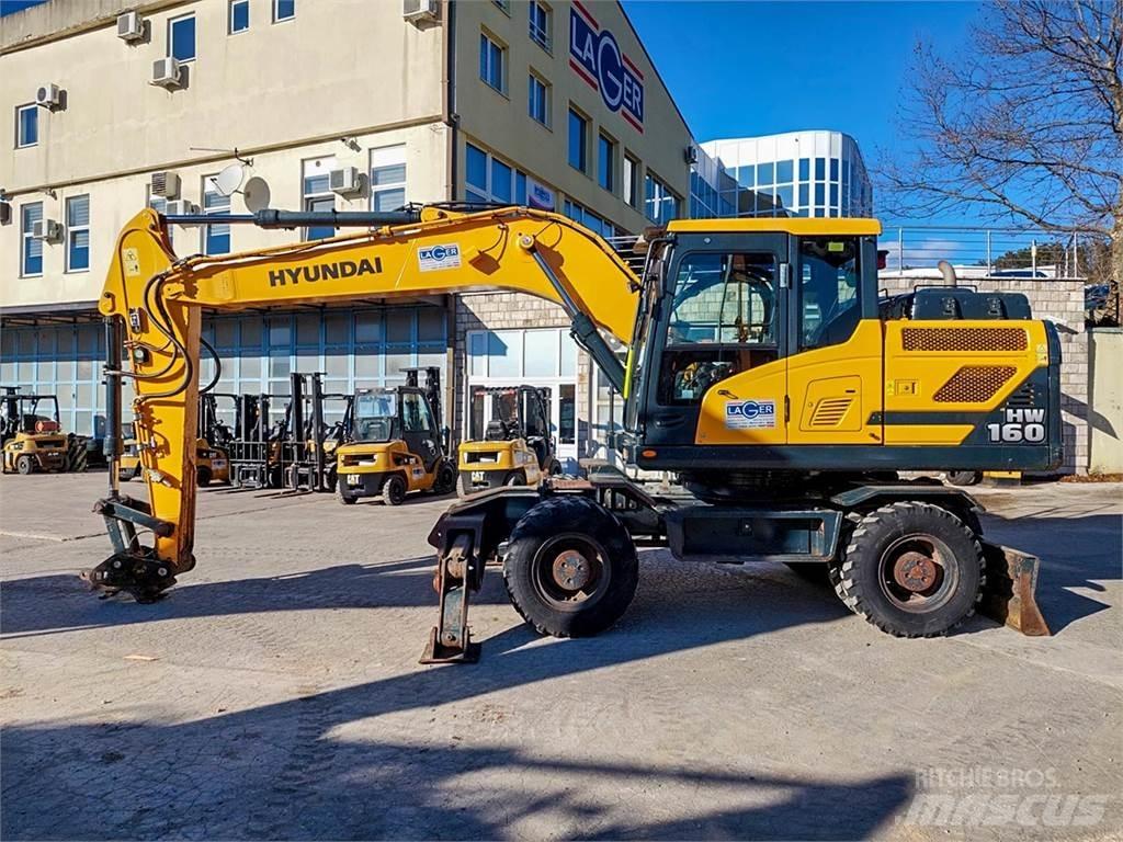Hyundai HW160 Escavadoras de rodas