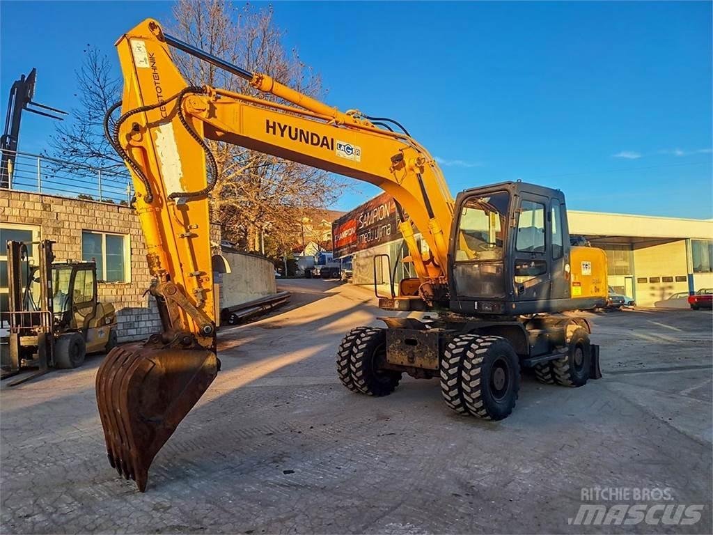 Hyundai R170W-7A Escavadoras de rodas