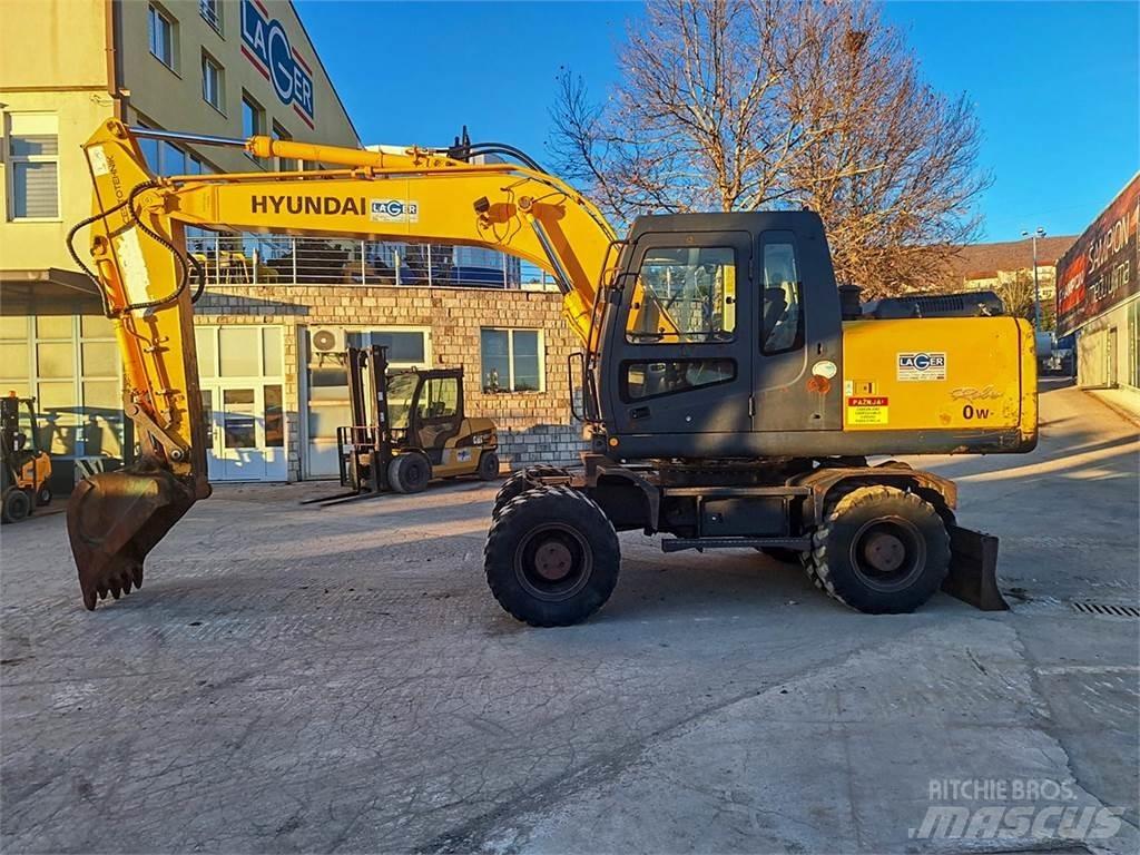 Hyundai R170W-7A Escavadoras de rodas