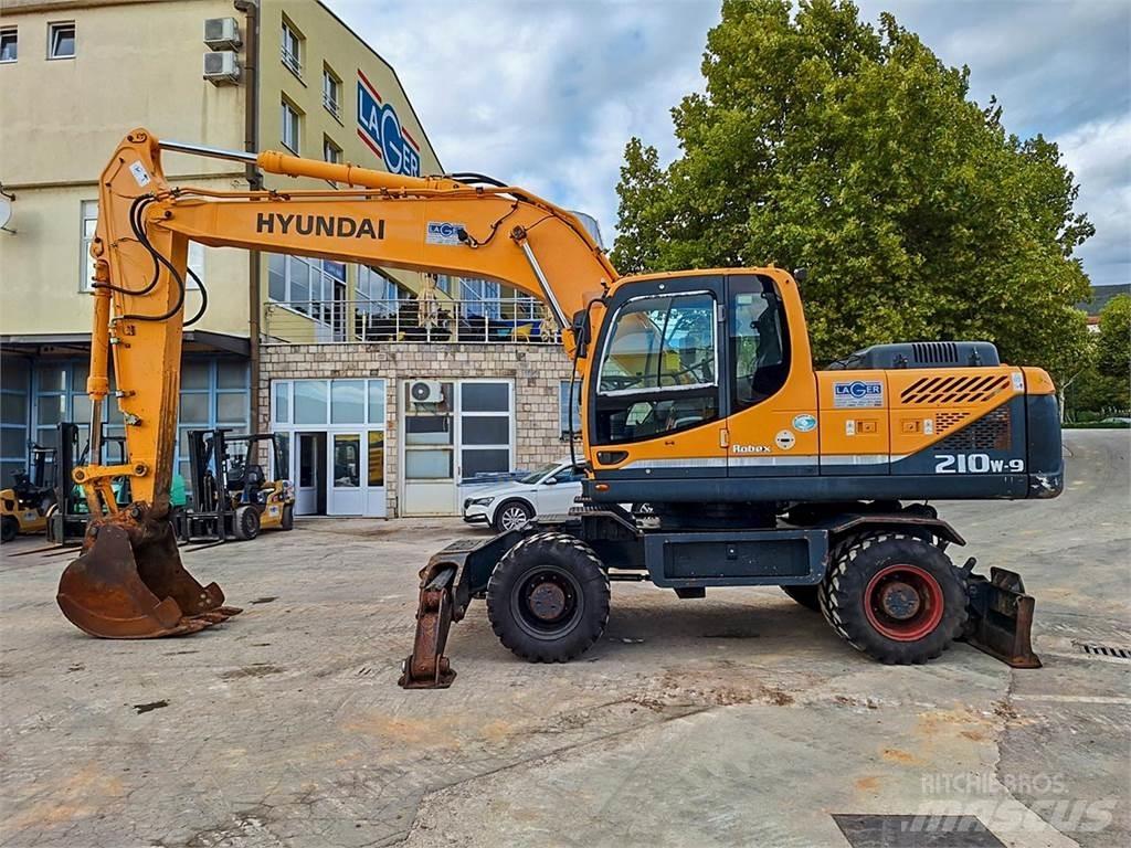 Hyundai R210W-9 Escavadoras de rodas