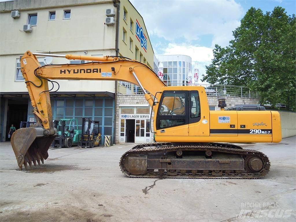 Hyundai R290NLC-7 Escavadoras de rastos