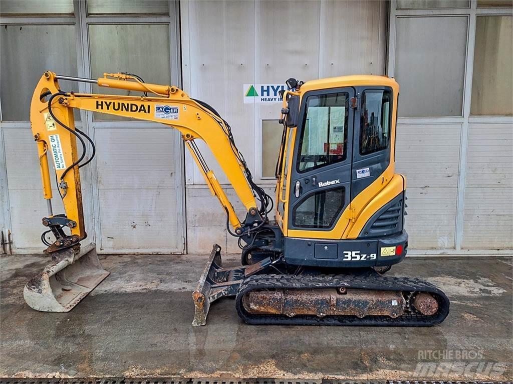 Hyundai R35Z-9 Mini Escavadoras <7t