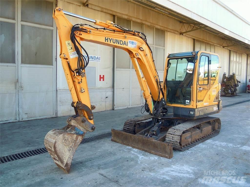 Hyundai R55-9 Mini Escavadoras <7t