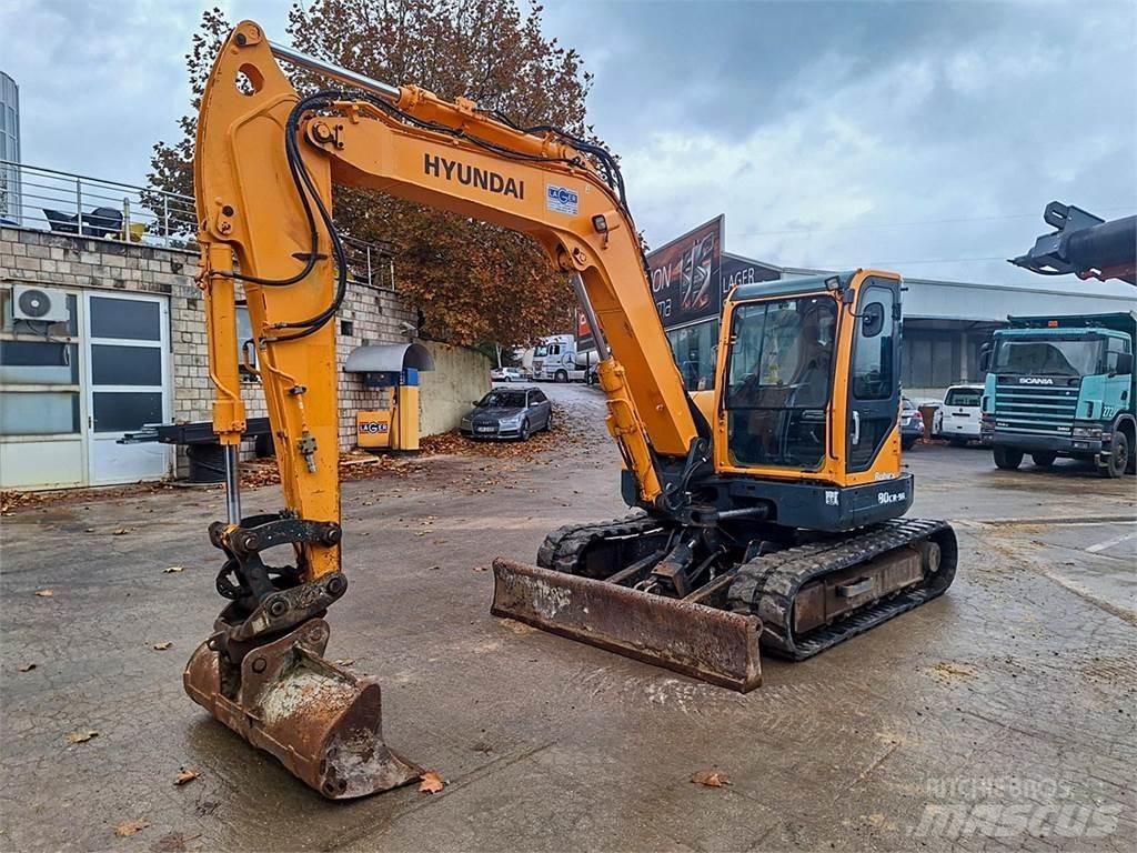 Hyundai R80CR-9A Mini Escavadoras <7t