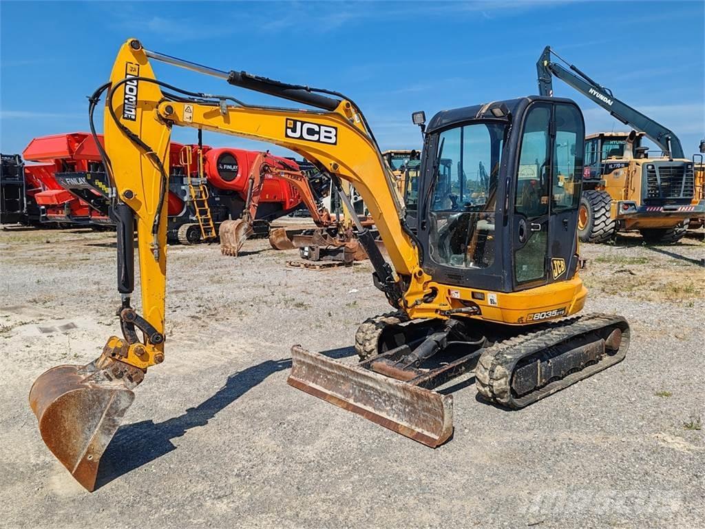 JCB 8035 ZTS Mini Escavadoras <7t