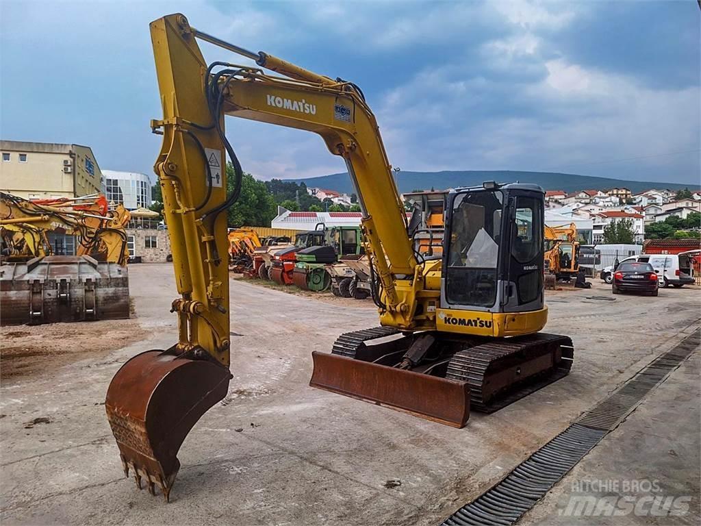 Komatsu PC78MR-6 Mini Escavadoras <7t