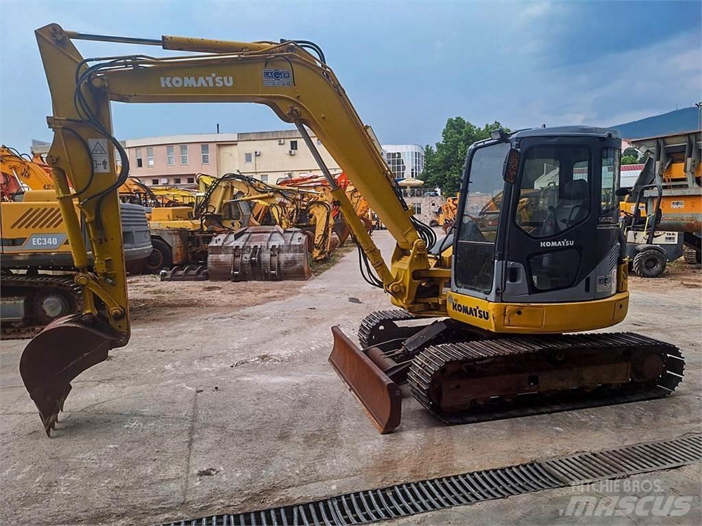 Komatsu PC78MR-6 Mini Escavadoras <7t