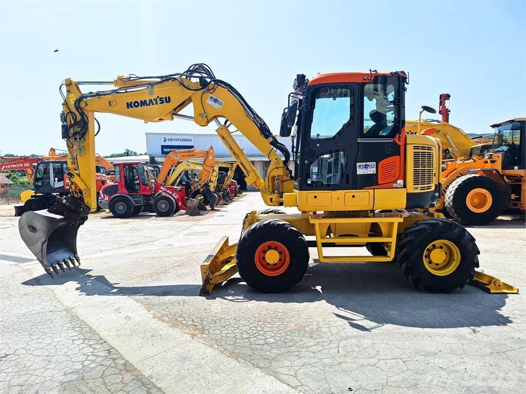 Komatsu PW118MR-8 Escavadoras de rodas