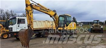 Komatsu PW160-7EO Escavadoras de rodas