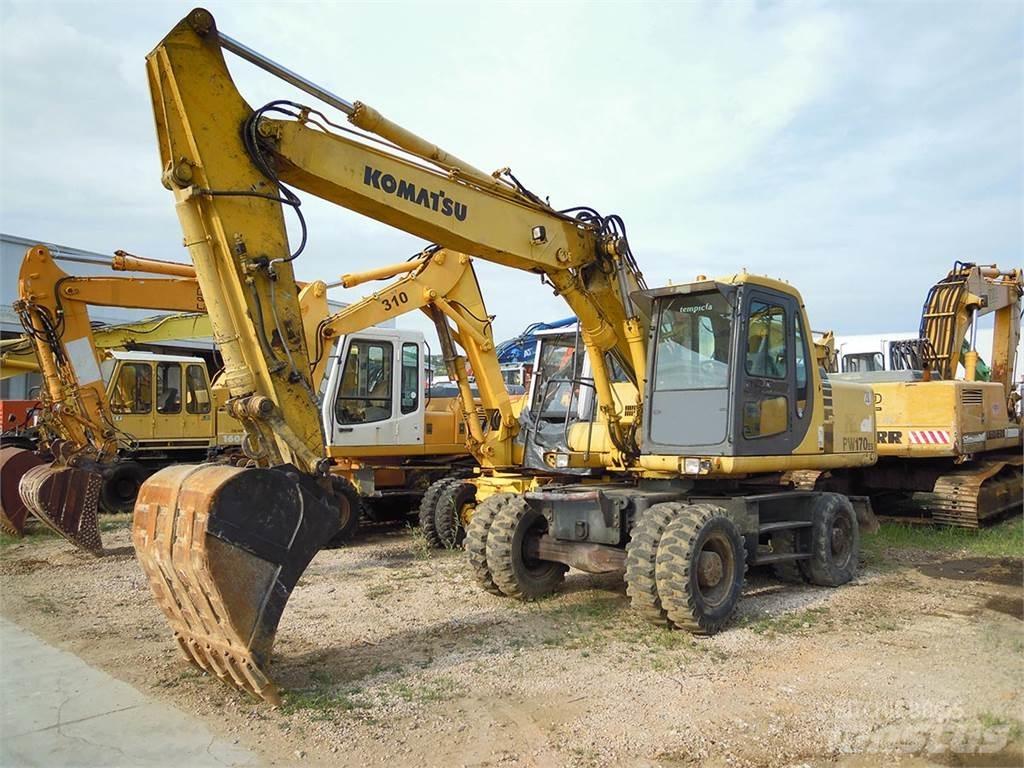 Komatsu PW170ES-6K Escavadoras de rodas