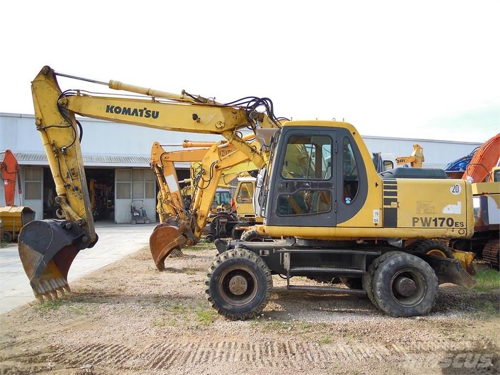 Komatsu PW170ES-6K Escavadoras de rodas