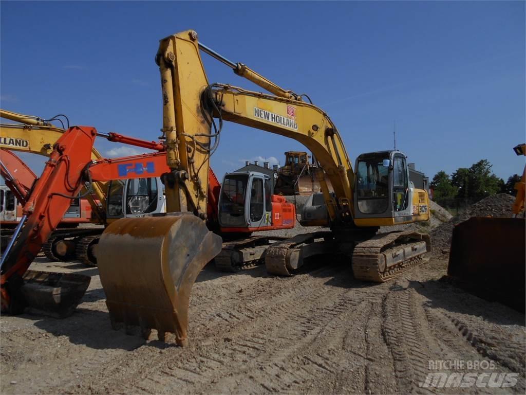 New Holland E 305EL Escavadoras de rastos