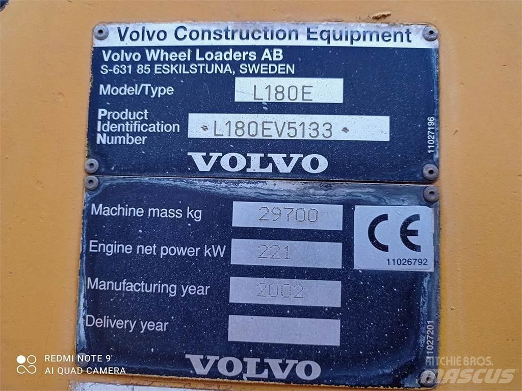 Volvo L180E Pás carregadoras de rodas