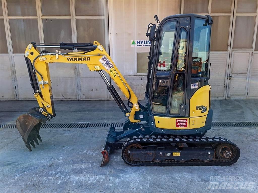 Yanmar VIO 26-6 Mini Escavadoras <7t