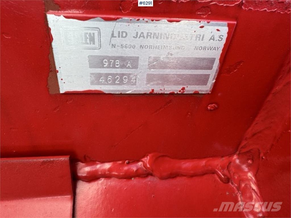 Dalen 978A Lâminas de neve e arados