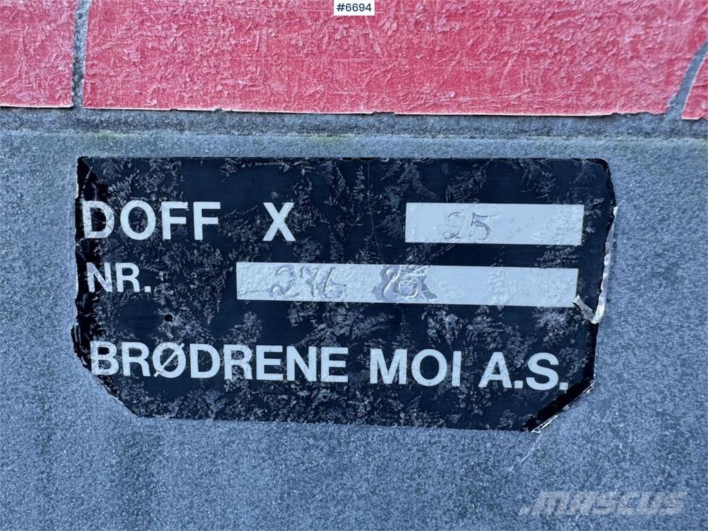  DOFF X25 Perfuradoras