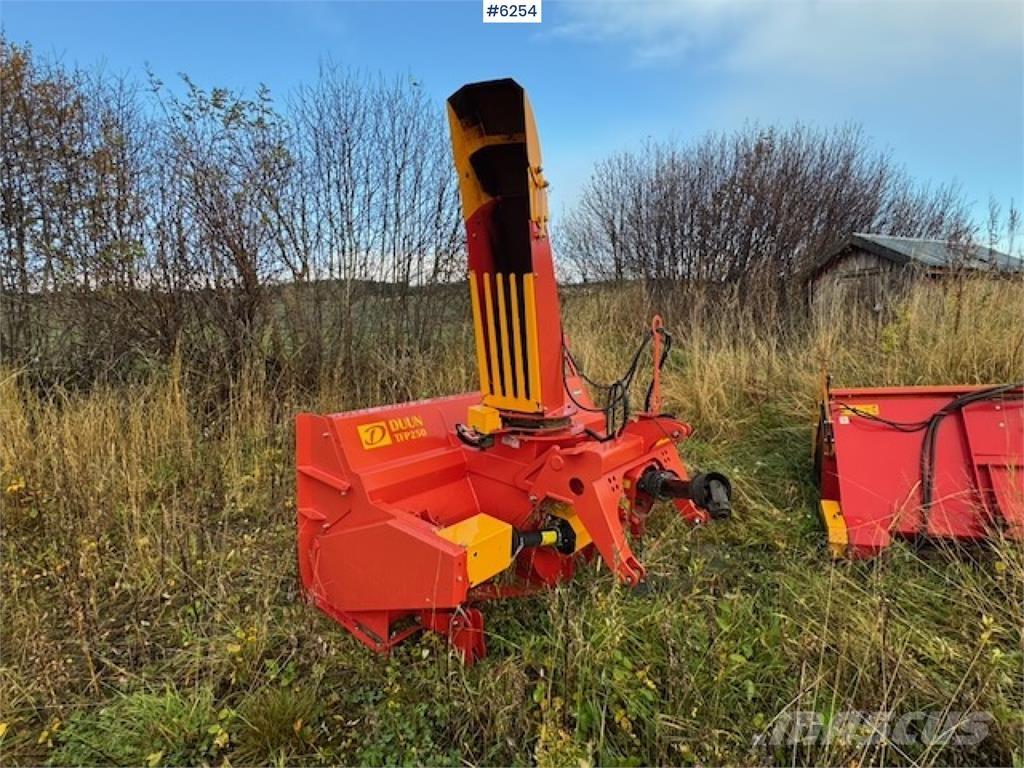 Duun TFP250 Lâminas de neve e arados