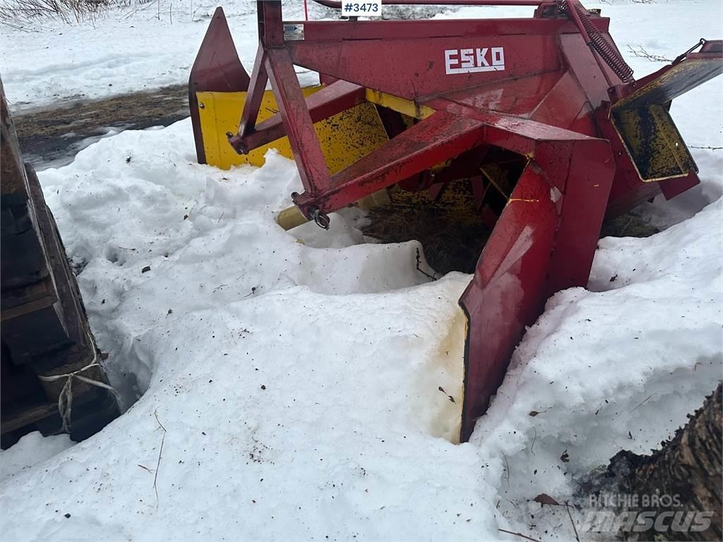 Esko snøfres Lâminas de neve e arados