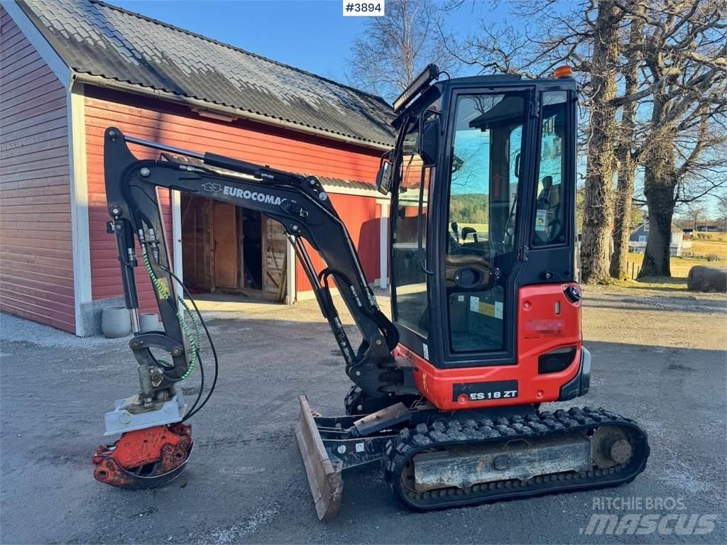 Euromach ES18ZT Escavadoras de rastos