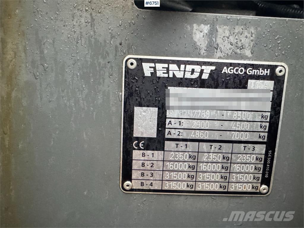 Fendt 313 Tratores Agrícolas usados